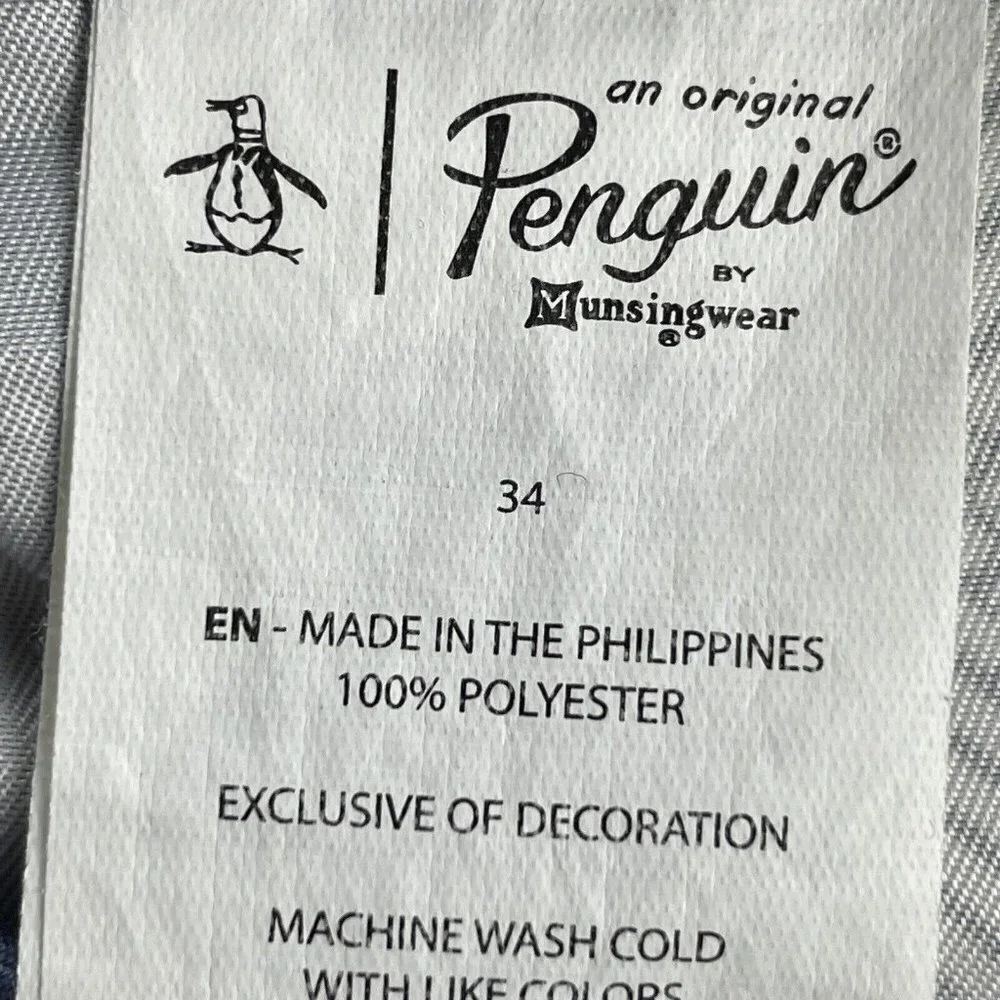 Penguin by Munsingwear Hybrid Blue White Striped 6